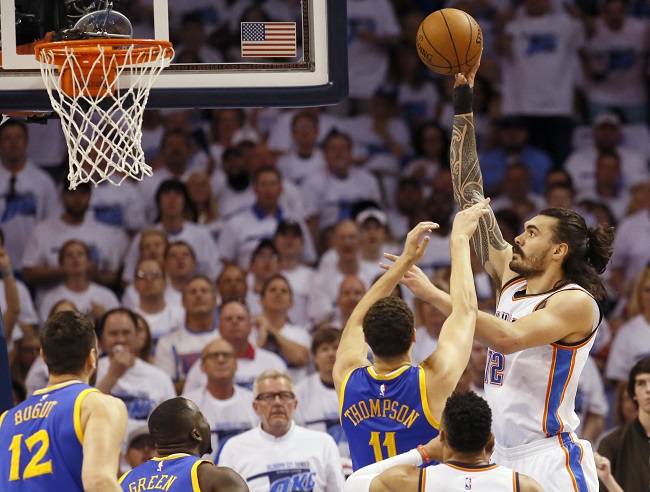 Steven Adams, Klay Thompson_197139