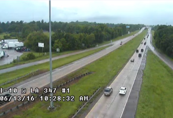 I 10 WEST open after spill_202796