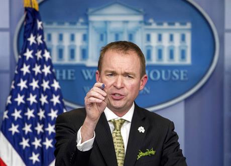 Mick Mulvaney AP FILE PHOTO_303546