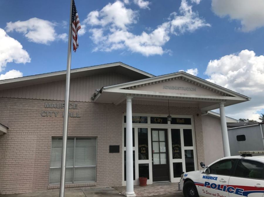 Maurice City Hall has been vacant since the historic flood in 2016._366368