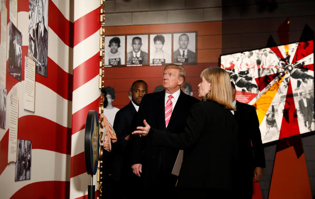 U.S. President Donald Trump visits the Civil Rights Museum in Jackson, Mississippi_396560