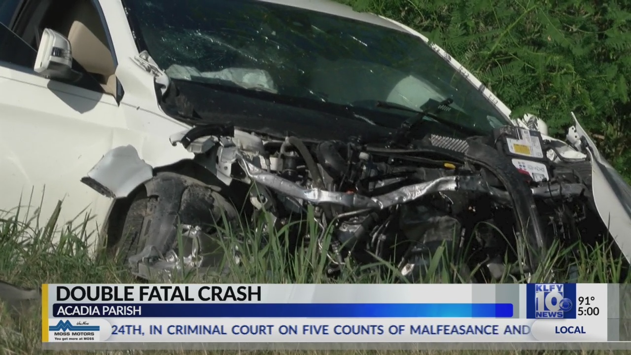 Acadia Parish 2 killed in Crash