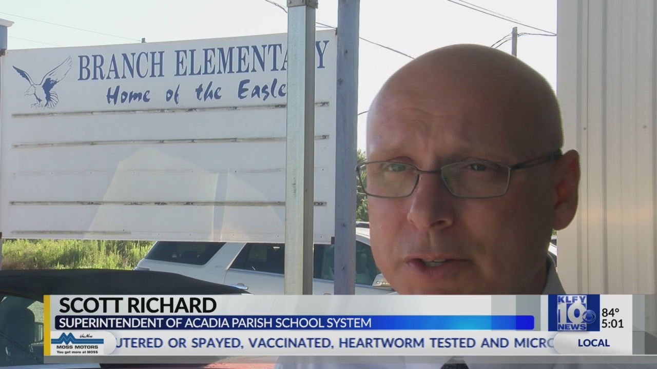 Back to school in Acadia Parish