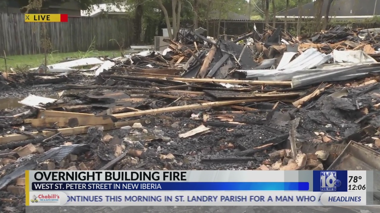 Iberia Arson Fire