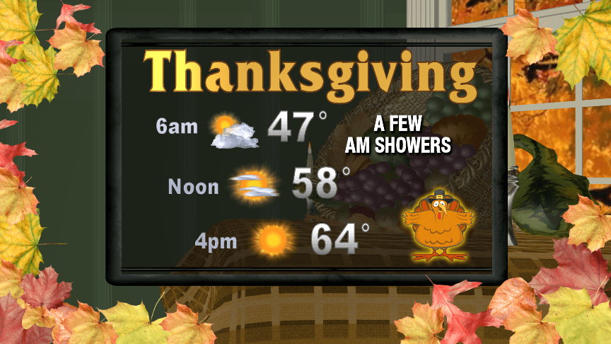 Thanksgiving Forecast