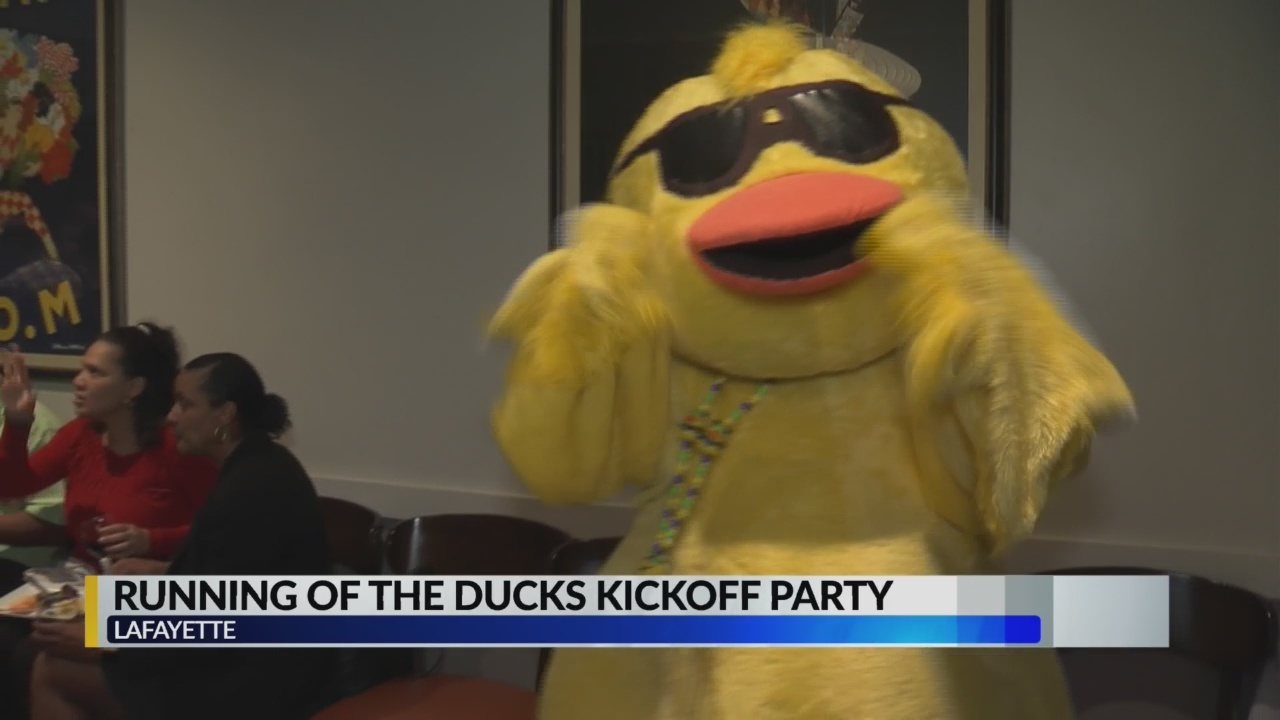2019 Great Acadiana Running of the Ducks kickoff