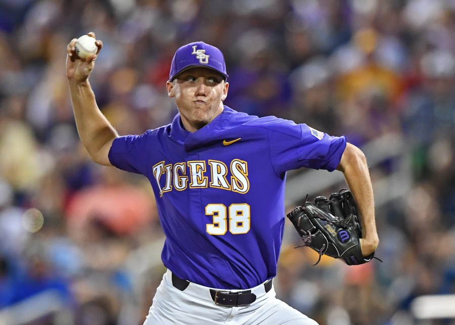 Zack Hess LSU CWS