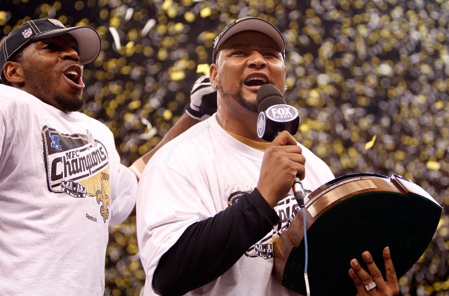Deuce McAllister Saints Trophy