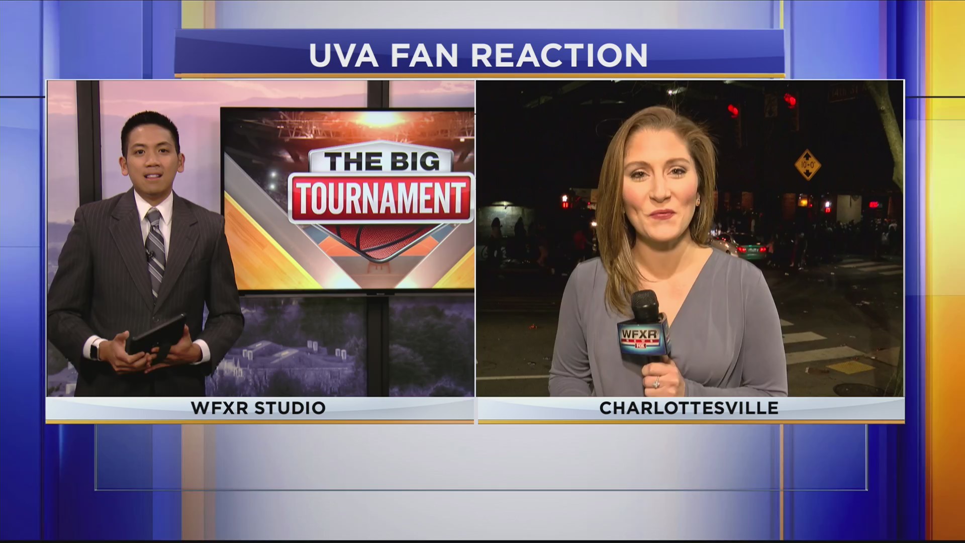 Party Continues In Charlottesville Hours After UVA Victory