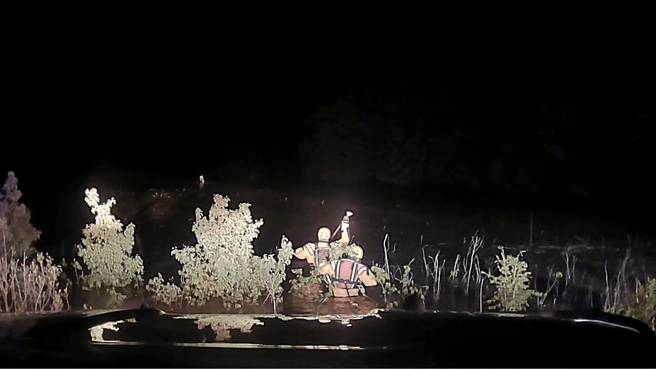 Swift water rescue in Emporia-846624078