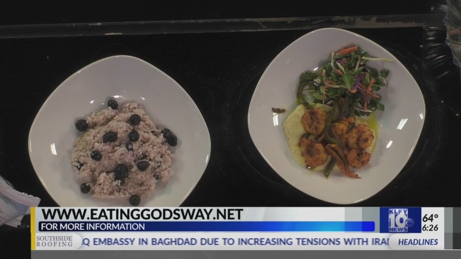 Passe Partout-Eating God's Way- Blueberries & Quinoa 5/15/19