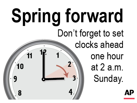 DAYLIGHT SAVING SPRING