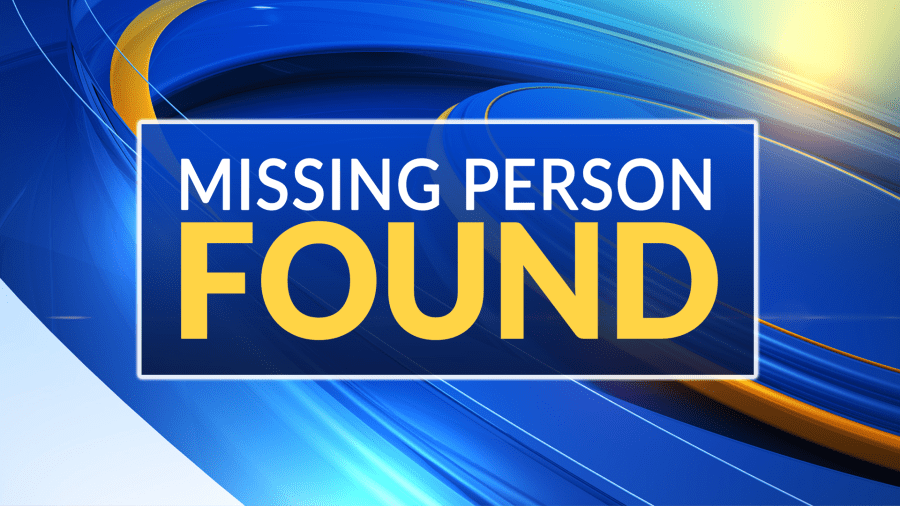Missing Person Found