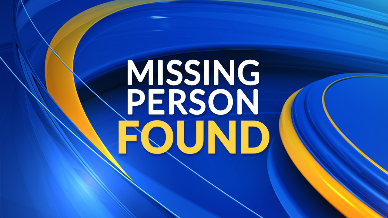 Missing Person Found